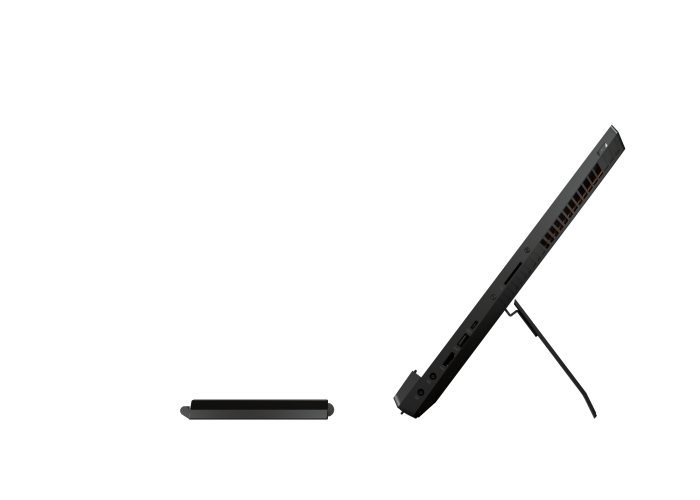 Die Hardware des ROG Mothership steckt komplett in der Display-Einheit. (Bild: Asus)